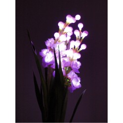 EUROPALMS Arum set, 3 branches with LEDs, pink 85cm